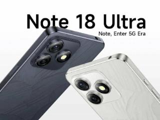 Ulefone Note 18 Ultra 手机发布：天玑 720，售 149 美元