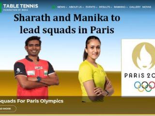 印度乒乓球队奥运名单揭晓，赢过孙颖莎的穆克吉，仅当替补