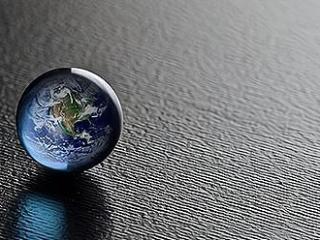 如果把地球比作一颗玻璃弹珠，那整个宇宙会有多大？