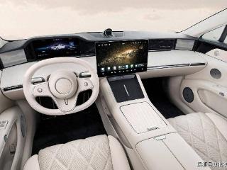 华为+北汽合作的全新轿车，享界S9内饰官图发布，后排座椅能躺平