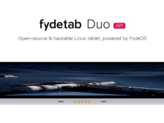 首款消费级 Chromium OS 平板电脑 Fydetab Duo 上市，4688 元