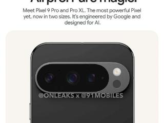 谷歌Pixel 9系列手机宣传物料曝光：主打Gemini AI、7 年安全更新