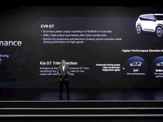 起亚 EV9 GT 纯电大型 SUV 内饰曝光，配全新运动座椅