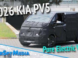 2026 款 PV5 原型曝光，起亚首款模块化电动面包车