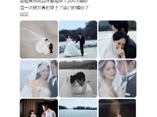 “这一次终于真的穿上了自己的婚纱！”陈乔恩婚纱写真首度公开