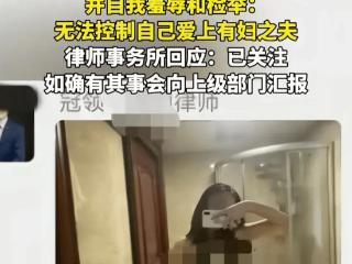 开眼了 ！女律师曝光自己出轨上司，聊天内容没眼看