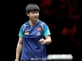 WTT中国大满贯：孙颖莎打了个11比1，何卓佳3-0淘汰张本美和