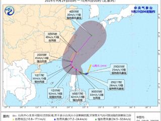 注意！中央气象台连发台风大风暴雨三个蓝色预警