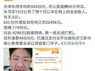 脸红吗？贫困生收获爱心后全部捐赠，5位数捐款自己一分不留