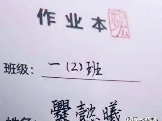 6岁女孩因“极简”姓名火了，连名带姓一共2笔，老师：读不出来