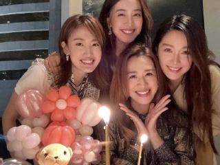 TVB知名姐妹团合体为成员庆生！几位人妻越来越美，寿星抢镜