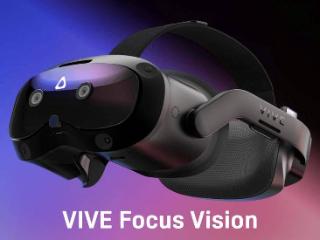 HTC VIVE Focus Vision 头显首销：VR 眼动追踪，9888 元