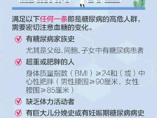 今天“糖尿病日”，警惕这些预警信号！