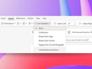 高效办公：微软网页版 Word 增强“行号”功能，扩展定制选项