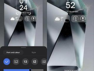三星 One UI 7.0 锁屏前瞻：药丸状小部件动态展示天气、多媒体等