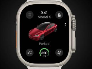 特斯拉北美预告 2024 假期更新：Tesla 应用支持苹果 Apple Watch