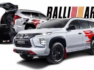 三菱 Ralliart 版帕杰罗・劲畅官图发布：2.4T 柴油硬派 SUV