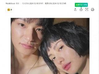 恋爱传闻后，韩人气男模特透露，出演角色是顶级女演员推荐的