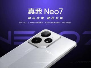 realme 真我 Neo7 手机同比上代预售 1 小时销量增长 887%