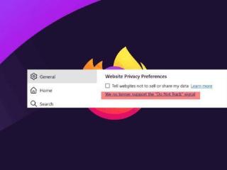 火狐 Firefox 浏览器 135 开始移除“请勿跟踪”选项