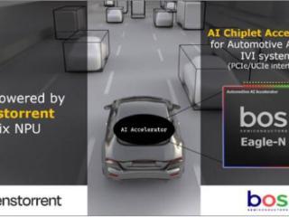 BOS 推出全球首款汽车 AI 加速器芯粒 SoC，搭载 Tenstorrent IP