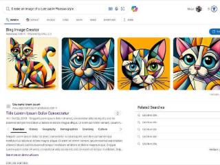 Bing Image Creator 升级：AI 创作速度翻倍、必应搜索可直接生成