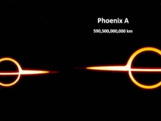 凤凰座A*，成为迄今宇宙最大黑洞，质量是太阳的1000亿倍！